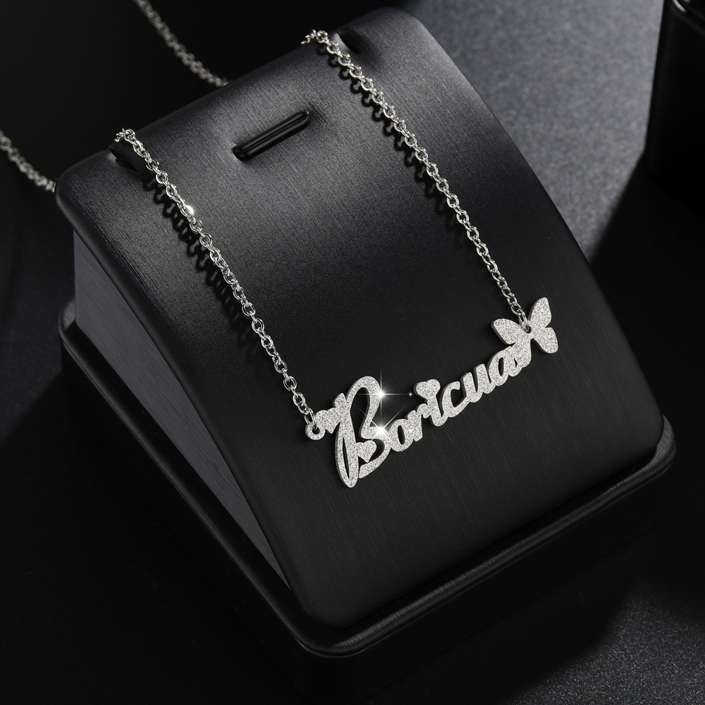 Atoztide 2022 مخصص الفولاذ الم - مراجعة Name Necklace Custom وسعره