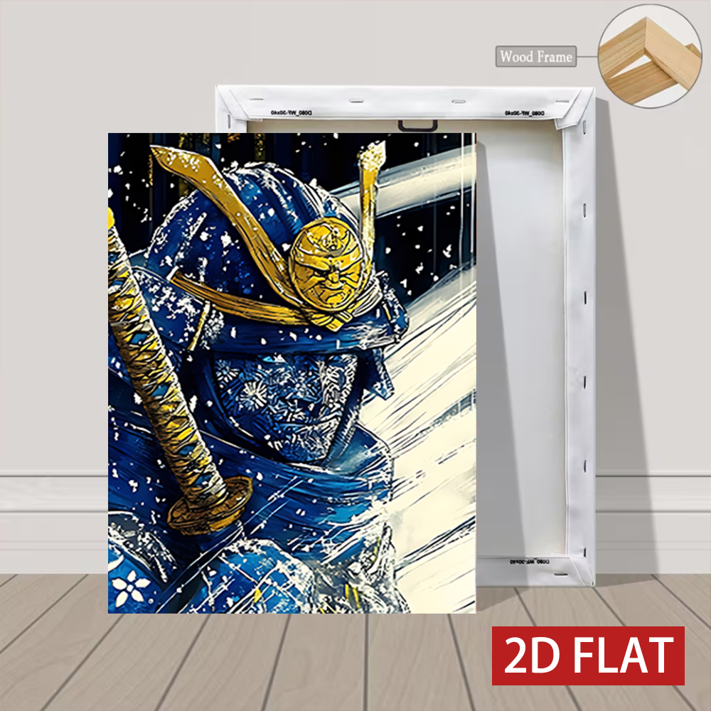 لوحة قماشية مؤطرة بالخشب من 3  - مراجعة Engraved Wood Frame وسعره