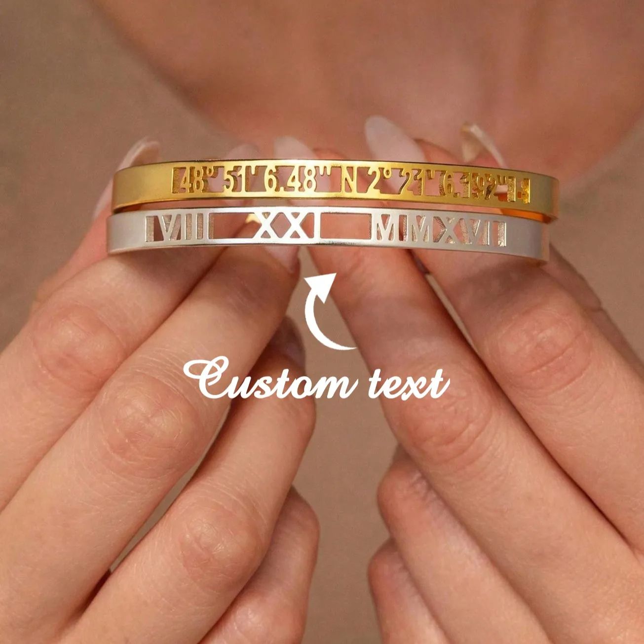 تاريخ مخصص تنسيق الأرقام الروم - مراجعة Coordinates Bracelet وسعره
