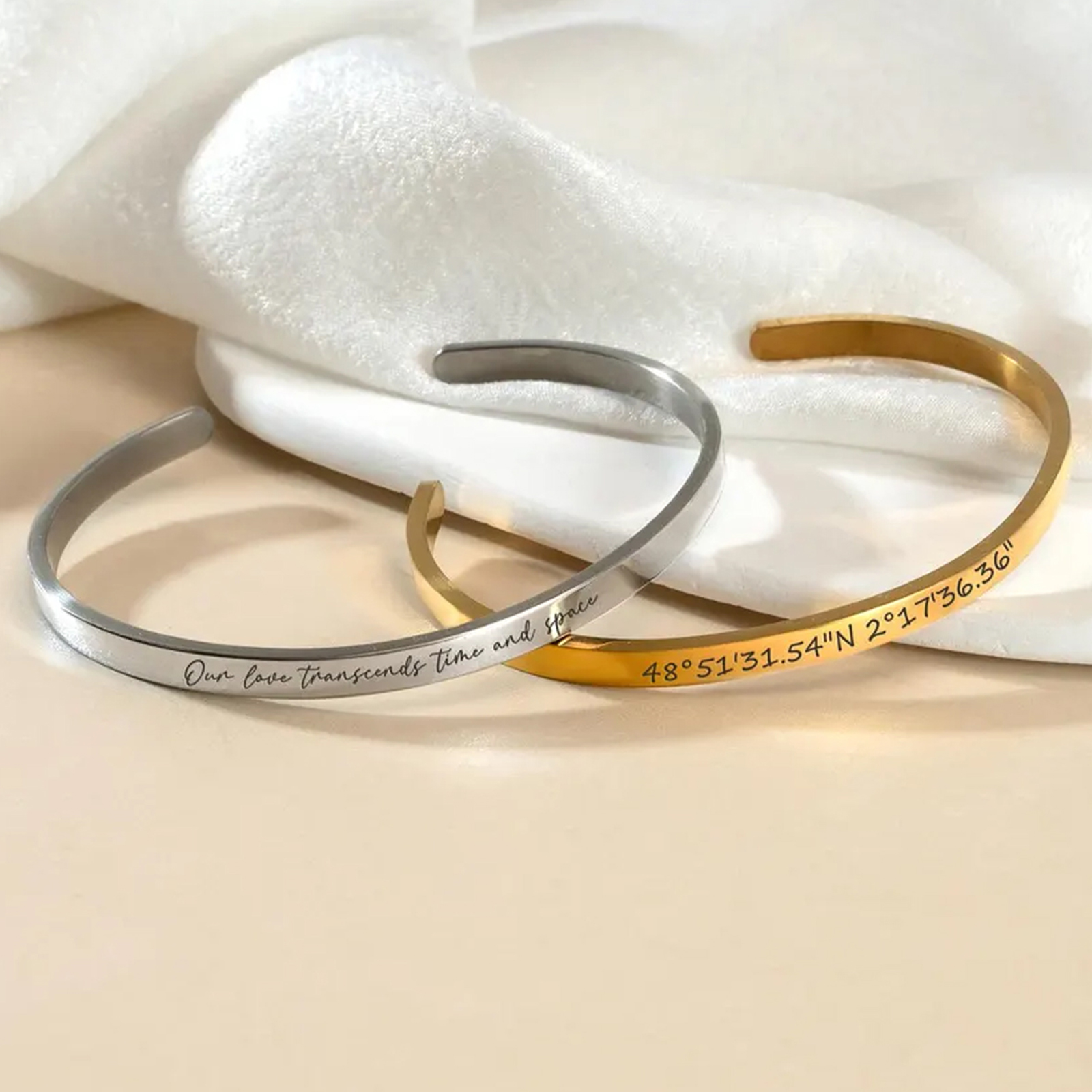 Lemegeton محفورة اسم سوار مخصص - مراجعة Coordinates Bracelet وسعره