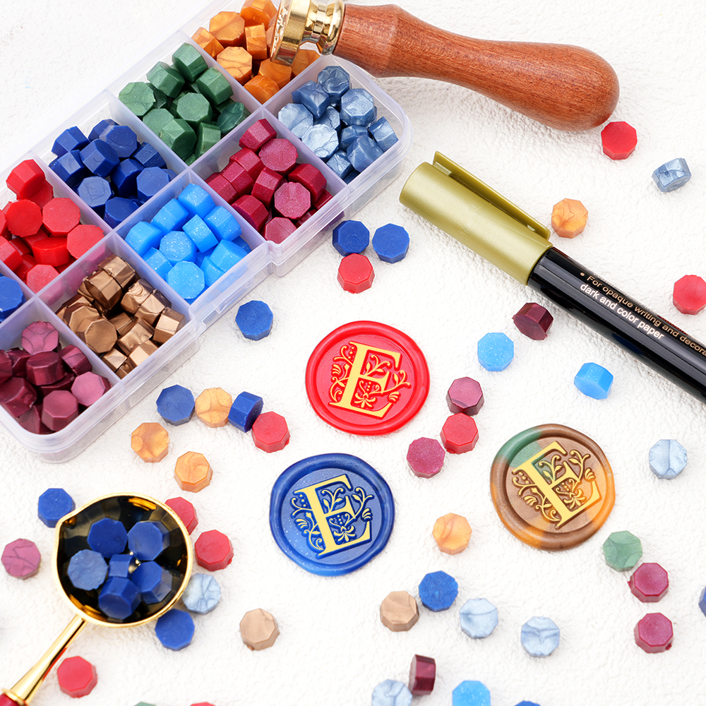 مجموعة أختام شمعية للحروف الأب - مراجعة Wax Seal Letter Kit وسعره