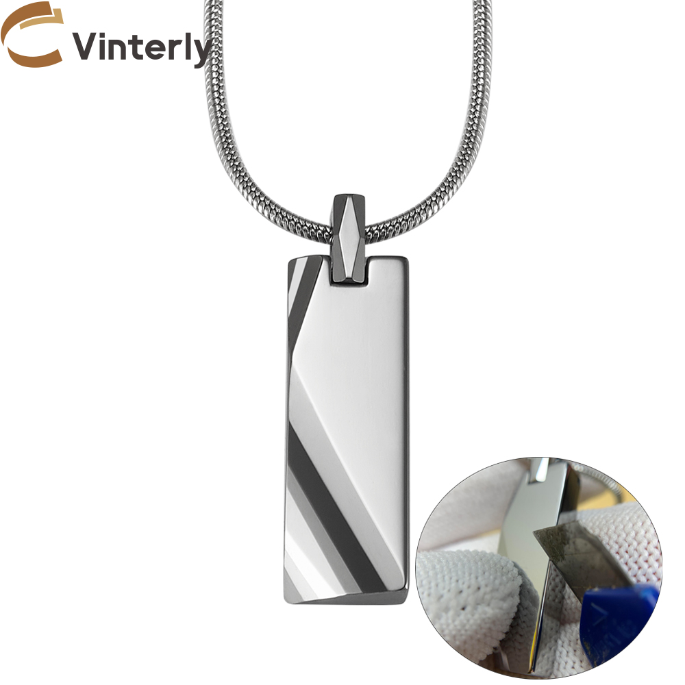 دلايات مخصصة لكربيد التنغستن م - مراجعة Name Necklace Custom وسعره