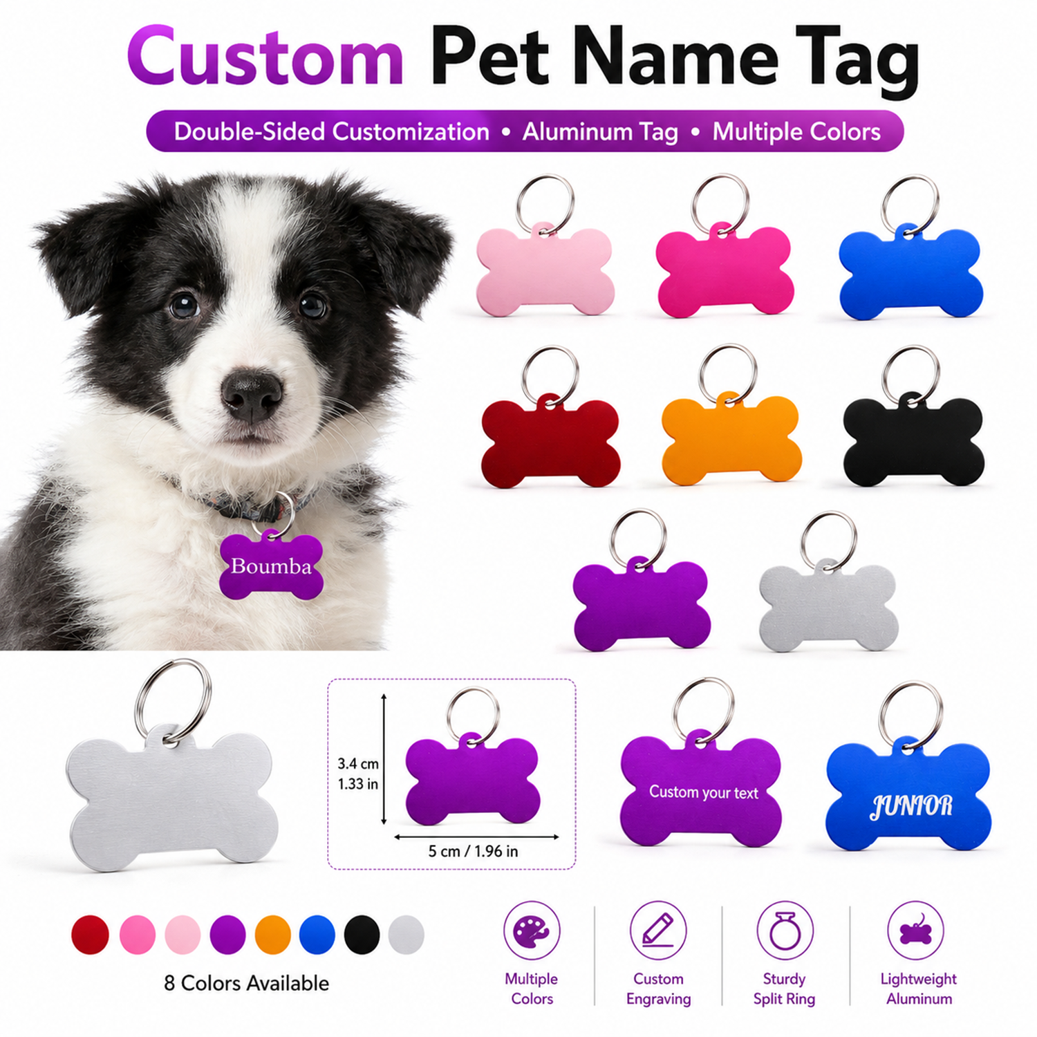 بطاقة تعريف للحيوانات الأليفة  - مراجعة Pet Portrait Custom وسعره