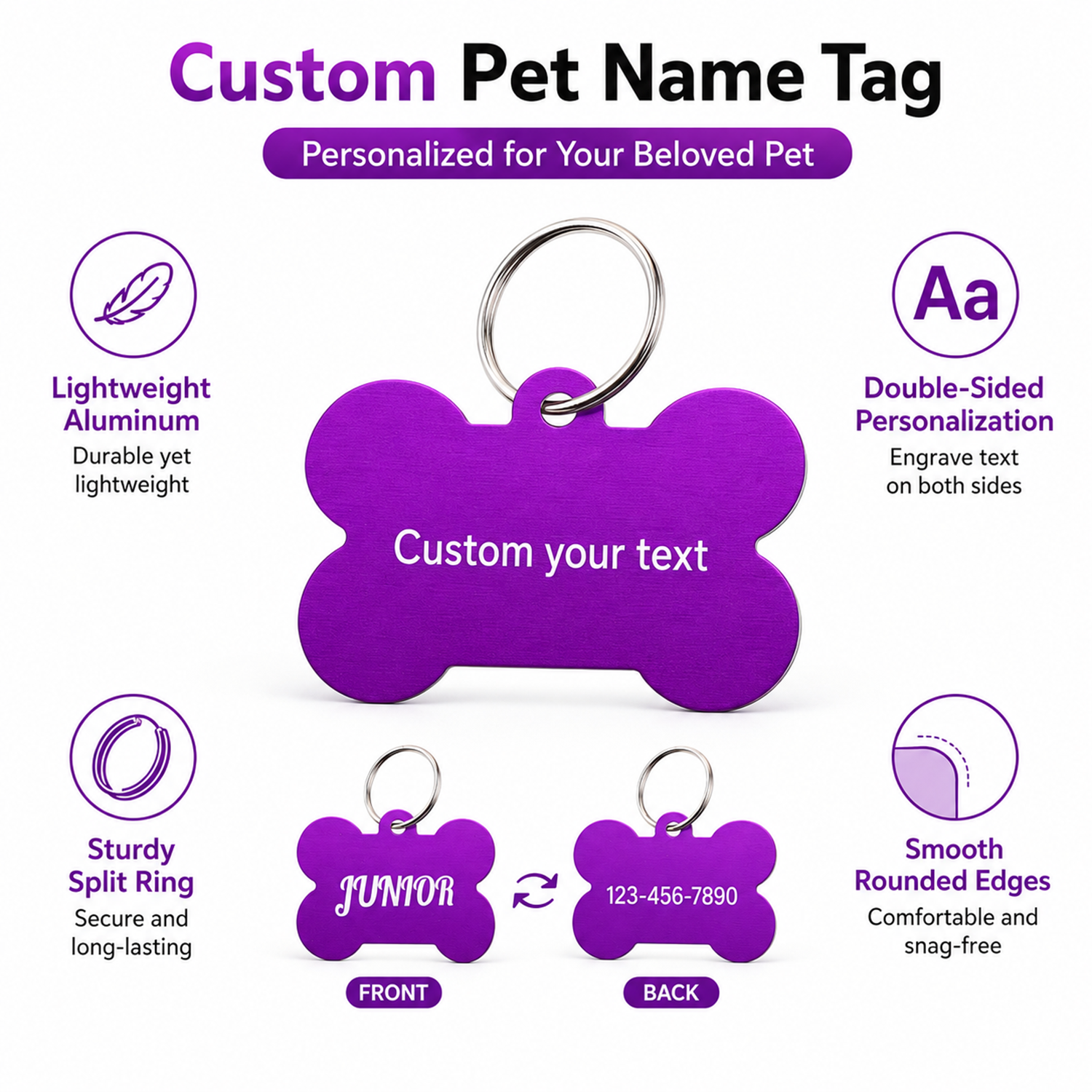بطاقة تعريف للحيوانات الأليفة  - مراجعة Pet Portrait Custom وسعره