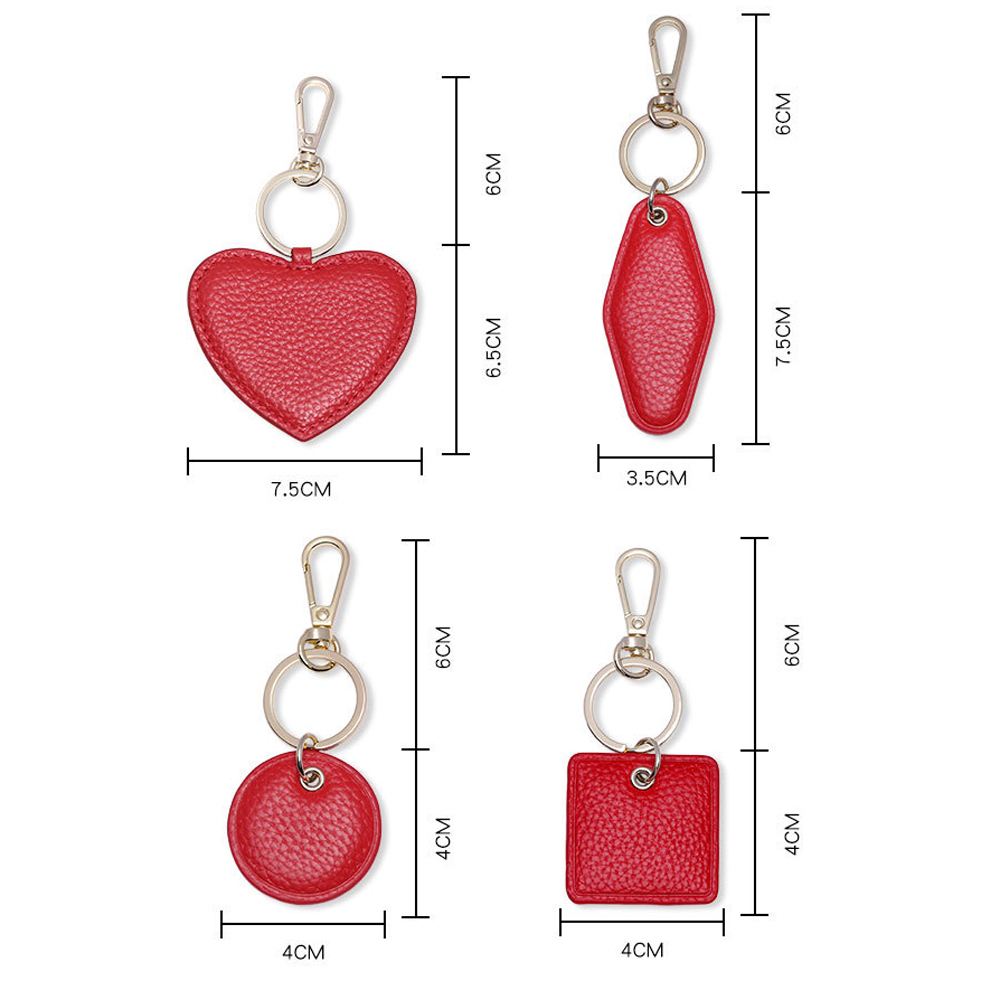 رسائل مخصصة الجلود المفاتيح مش - مراجعة Monogram Keychain Leather وسعره